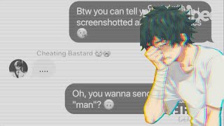 🌺 Thru Your Phone not Lyric Prank  Todoroki cheated  Bakudeku  •Gumdrop• 🌺 [upl. by Prussian167]