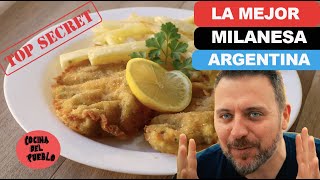 El Secreto de la Mejor Milanesa de Carne Argentina 🇦🇷 [upl. by Sheng]