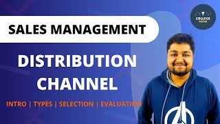 Distribution Channel Introduction  Types of Channel  Selection  Sales Management [upl. by Ranit756]