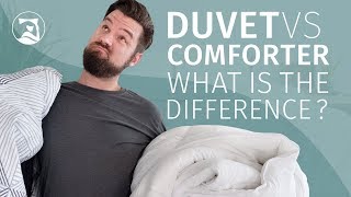 Duvet vs Comforter  Whats The Difference [upl. by Enitsuj659]