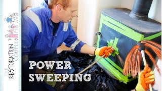 DIY Sweeping your Wood Burning Stove or Chimney [upl. by Oberstone]