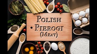 Polish Pierogi with meat Meat Dumplings  Polish Recipes  iFillFull Kitchen [upl. by Bouchier]