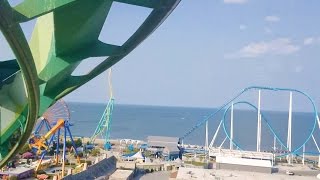 Raptor HDPOV  Front Seat  Cedar Point Inverted Roller Coaster [upl. by Hardman989]