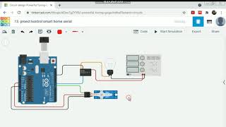 13 Sensor Bluetooth using tinkercad [upl. by Sower]