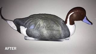 How to Paint a Duck Decoy [upl. by Sundstrom]