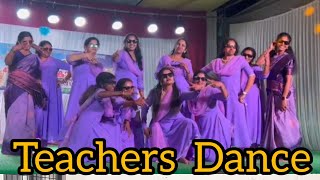 Teachers Dance on Annual Day  MMGHS Kappiset Pulpally [upl. by Erlina]