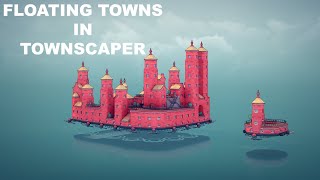 How to create floating towns in Townscaper [upl. by Lirba711]