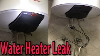 How to repair leaking Ariston water heater [upl. by Atikahc566]