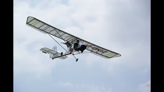 Maiden Flight of the first UK Minifox SSDR microlight [upl. by Pavia]