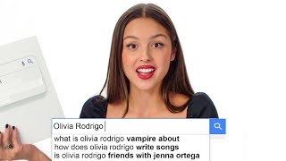 Olivia Rodrigo Answers The Webs Most Searched Questions  WIRED [upl. by Latsirk]