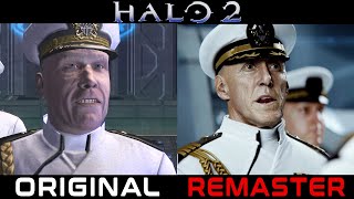 Halo 2  Original vs Remaster Anniversary Comparison [upl. by Chiquia]