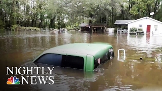 South Carolina Flooding Dam Breach Triggers Full Scale Evacuation  NBC Nightly News [upl. by Ahtivak]