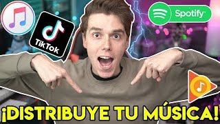 ¡Cómo Subir Tu Música a Spotify y Plataformas GRATIS  Amuse [upl. by Yenttihw]