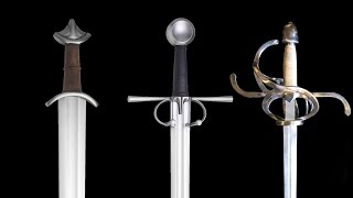 Evolution of swords through the middle ages [upl. by Allis148]