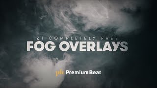 21 FREE 4K Fog Overlays  PremiumBeatcom [upl. by Banquer485]