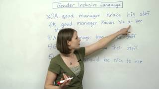 Genderinclusive Language  How to avoid sexism [upl. by Dugaid]