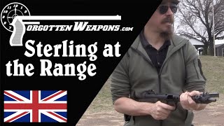 Sterling SMG at the Range [upl. by Iram]