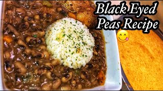 Black Eyed Peas Recipe Southern Black Eyed Peas BEST You’ll Ever Cook Cooking With Ella [upl. by Ulric773]