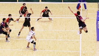 東山高校 vs 洛南高校 第1セット  バレーボール男子 京都府決勝【京都予選・2020春高バレー 第72回全日本バレーボール高校選手権】 [upl. by Asiulairam971]