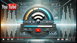 How to Show WiFi Password on Your Device 🔐💻  By CCIE Academy [upl. by Norak]