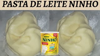 PASTA DE LEITE NINHO SUPER FACIL [upl. by Archangel941]