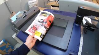 Printing and Binding Newsletters Labels Marketing Flyers Folded Brochures [upl. by Neb]