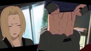 Jiraiya Shows His Scar  Tsunade Blushes  Naruto Shippuden English DUB [upl. by Bobina]