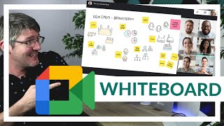 How to use the Whiteboard in Google Meet [upl. by Attena]