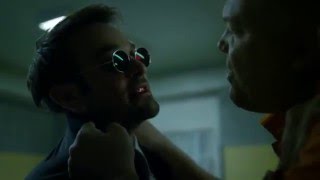 Daredevil S02e10 Matt Murdock Wilson Fisk Prison Scene [upl. by Yanehs]