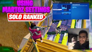 Using Martoz SETTINGS And RESOLUTION In Solo Ranked [upl. by Cyndy]