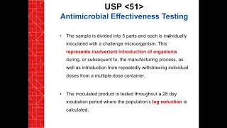 Microbiology Testing USP requirements for Sterile and Nonsterile Preparations [upl. by Aitnecserc]