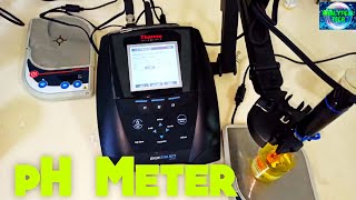 pH Meter Calibration  Working  Thermo Orion pH Meter [upl. by Kimitri528]