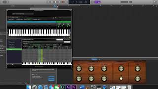 How To Keymap In Garageband For Midi Keyboards tutorial [upl. by Sakmar]