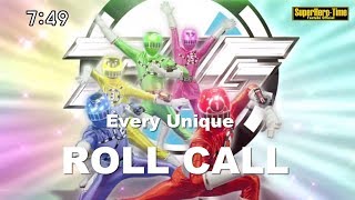 Toqger Every Unique Roll Call [upl. by Akinuahs]