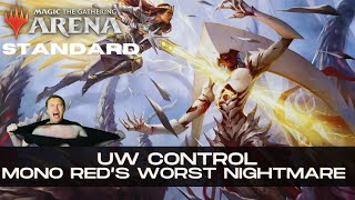 Anti Mono Red Control Top 250  Standard BO1  MTG Arena [upl. by Templia]