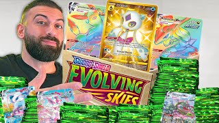 Opening 1800 Evolving Skies Packs To Pull EVERY Secret Rare [upl. by Meredithe3]