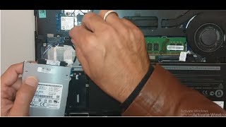 Dell Latitude E5470  How to replaceremove SSD OrHard Disk [upl. by Nyladnewg]