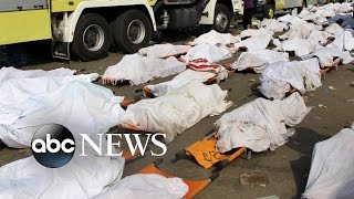 Hundreds Killed in Tragic Hajj Stampede Near Mecca [upl. by Weatherby]