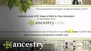 Maps A Path to Your Ancestors  Ancestry [upl. by Worl]