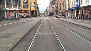 Karlsruhe Tram Timelapse [upl. by Aneram]