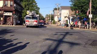 Fire truck parade Walpole MA [upl. by Hills]