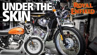 Royal Enfield Interceptor 650 build quality  Stripdown review [upl. by Rybma302]