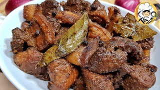 CHAMPION PORK ADOBO  EASY amp YUMMY ADOBONG BABOY RECIPE [upl. by Amsa]