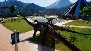 Diplodocus Ankylodocus Apatosaurus amp Indominus Rex Breakout amp Fight 1080p 60FPS [upl. by Lussier]