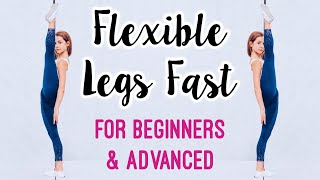 Get Flexible Legs Stretches for Leg amp Hip Flexibility [upl. by Aduh]