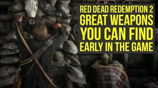 Red Dead Redemption 2 Weapons YOU WANT TO GET Early In The Game RDR2 Weapons [upl. by Marjana]