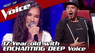 Teenager with INCREDIBLY DEEP voice WINS The Voice [upl. by Hubert]