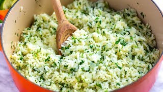 Perfect Cilantro Lime Rice Recipe [upl. by Adhern397]