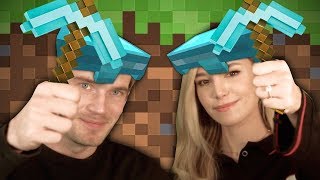 We finally play Minecraft  Minecraft with Marzia  Part 1 [upl. by Odraode]