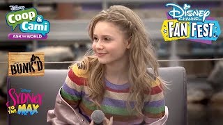 Coop amp Cami BUNKD amp Sydney to the Max Panel  2019 Fan Fest  Disney Channel [upl. by Legra]